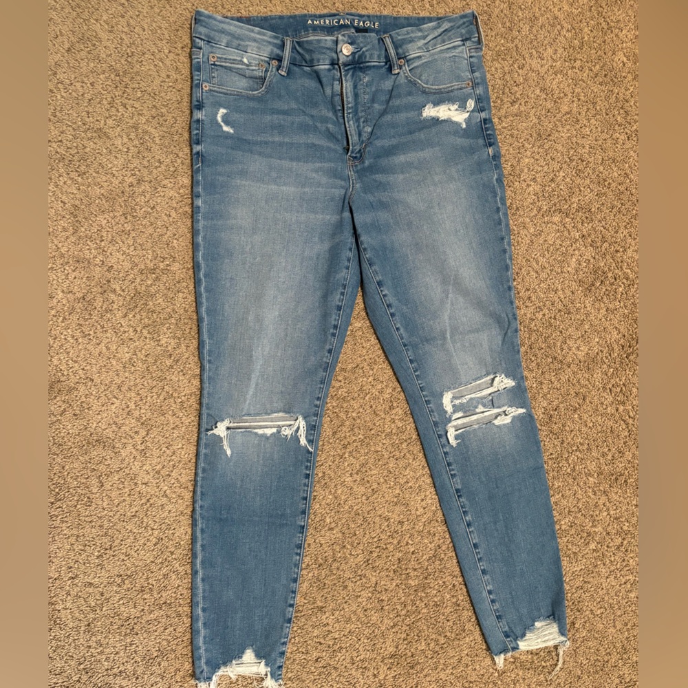 American Eagle , Luxe Stretch, High Rise Jeggings, size 16 Regular.